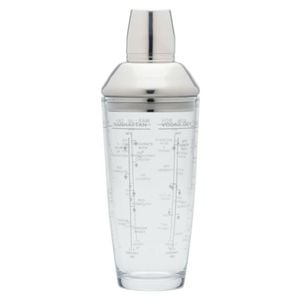 Barcraft Boston Glass Cocktail Shaker 700ml