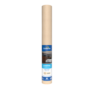 Coolaroo 3.6 x 3m Beech Heavy Duty Screening Shade Cloth – 70%  UV Block