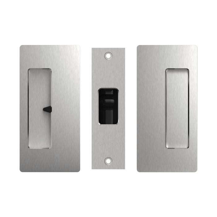 CaviLock Satin Chrome CL200 Privacy Cavity Slider Handle