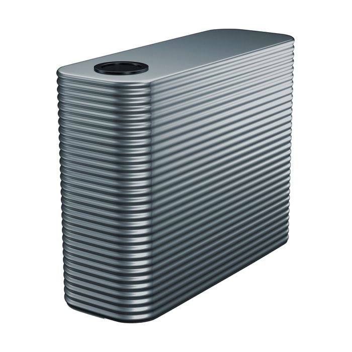 Kingspan 5000L Modline Steel Water Tank - Deep Ocean 800mm x 2020mm x 3200mm