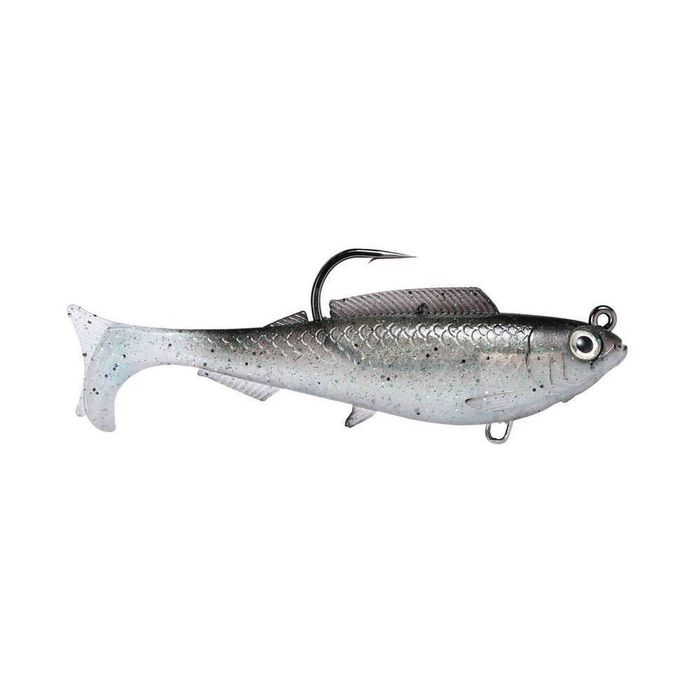 ZMan Herculez 4" Rigged Soft Plast Swimbait Fishing Lure Bad Shad
