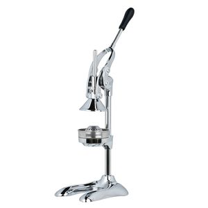 YOPOWER Manual Fruit Juicer, Hand Press Juicer Electroplated with 120mm Large Chute