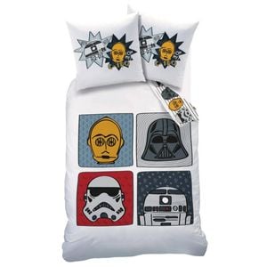 Star Wars Characters Quilt Cover Set - Single Bed Size