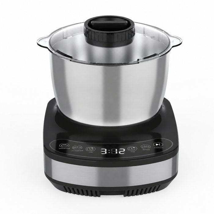 YOPOWER 7L Dough Maker with Kneading & Ferment Function Black