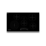 Kleenmaid 90cm Black Ceramic Cooktop With 5 Cooking Zones