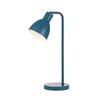 Telbix Pivot Modern Table Desk Lamp Light Metal Blue