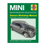 Mini Petrol & Diesel (Mar '14 - '18) Haynes Repair Manual (Paperback)