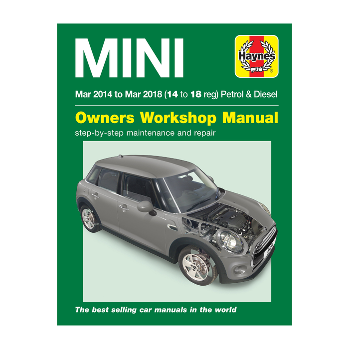 Mini Petrol & Diesel (Mar '14 - '18) Haynes Repair Manual (Paperback)