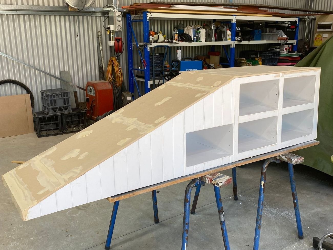 D.I.Y. - Step 3 - Is this the most stylish dog ramp ever