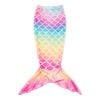 Catzon 120x60cm Mermaid Blanket Soft Flannel All-season Sleeping Bag-rainbow