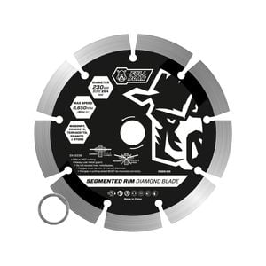 Full Boar 230mm Segmented Rim Diamond Blade