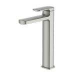 Greens WELS 5 Star, 6.0L/Min Brushed Nickel Avalon PVD All Pressure Tall Basin Mixer