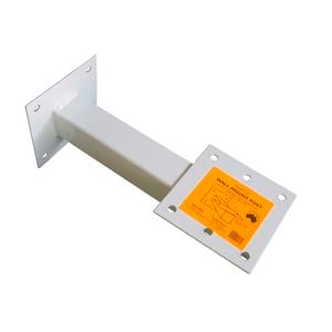 Sandleford Letterbox Post Wall Mount White
