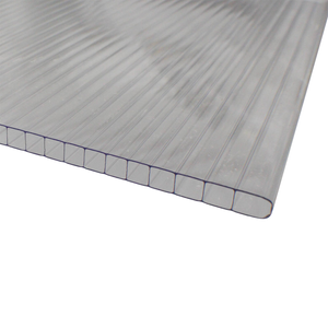 Twinwall 8 x 2400 x 610mm Clear Polycarbonate Roofing