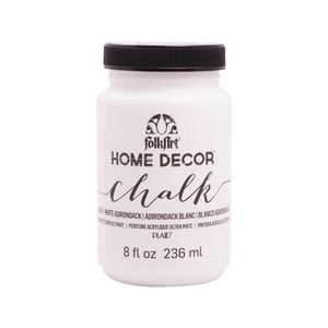 Plaid 236ml White Adirondack FolkArt Home Decor Chalk