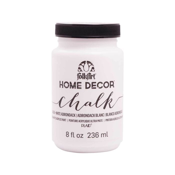 Plaid 236ml White Adirondack FolkArt Home Decor Chalk