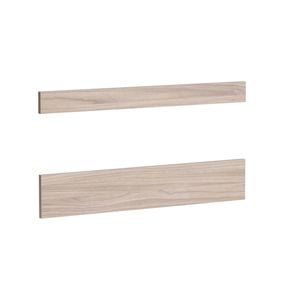 Kaboodle 900mm Silver Ash Oven Front Panels - 2 Pack