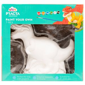 Practa Kids Paint Your Own Plaster T-Rex