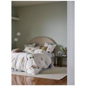 Linen House Clovelly Collage Multicoloured Cotton Quilt Cover Set King