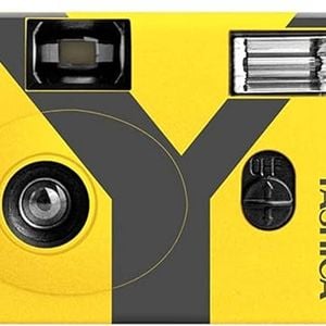 Yashica MF-1 Snapshot Reusable 35mm Film Camera - Y Edition Yellow