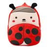 Anypack 3d Red Ladybug Kids Backpack Cute Cartoon Plush School Bag For Toddlers Boys Girls Lightweight Gift