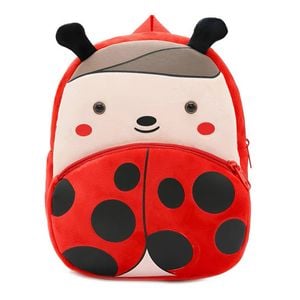 Anypack 3d Red Ladybug Kids Backpack Cute Cartoon Plush School Bag For Toddlers Boys Girls Lightweight Gift
