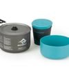Sea to Summit Alpha Cookset 1.1  One Person Lightweight Camping Cookware  Blue