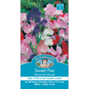 Mr Fothergill's Sweet Pea Mammoth Mixed Flower Seeds