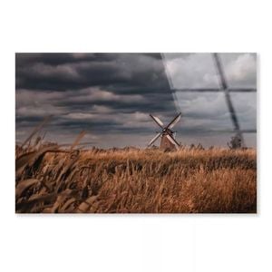 Old Windmills & Sunset  Print 100% Australian Made 150 x 100cm  (Acrylic)