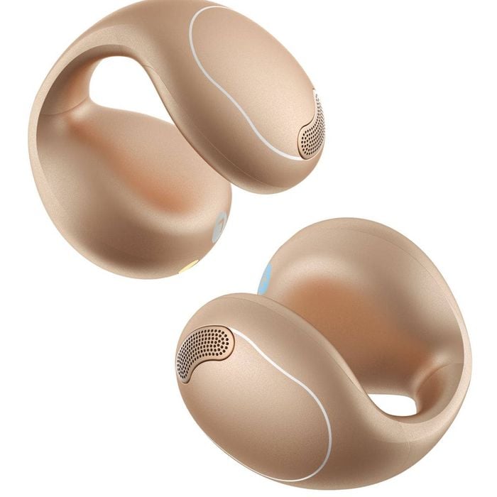 Anker Soundcore C40i ear clip Open Ear Clip On True Wireless Earbuds (Desert Bronze)