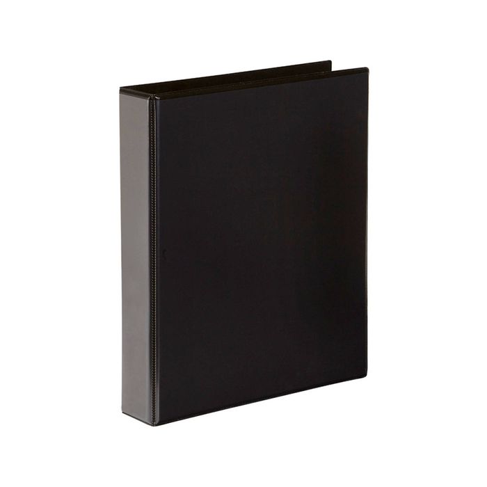 12pc Marbig Clearview 4 D-ring Insert Binder A4 File 38mm Document Organiser Blk