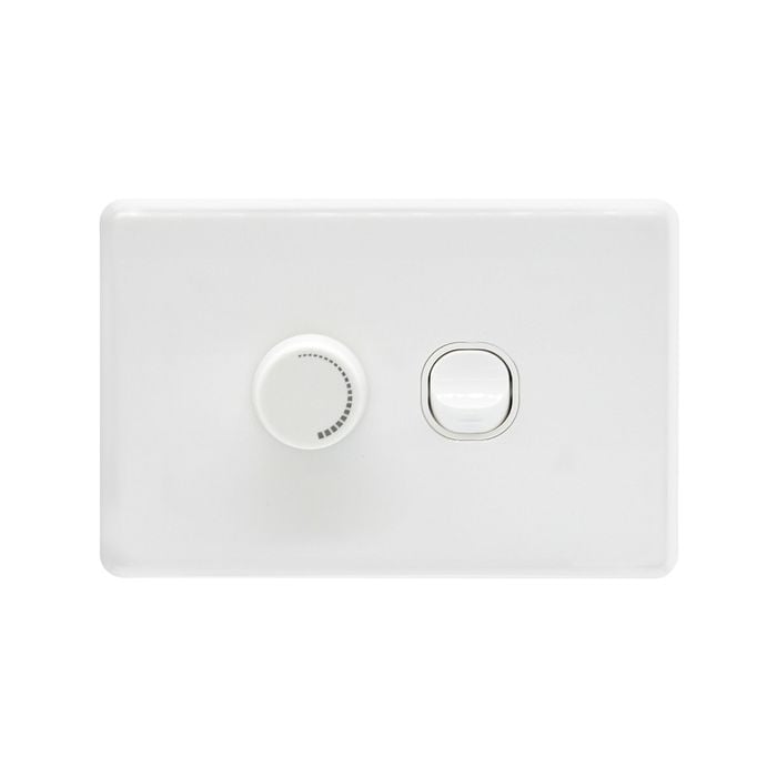 DETA 200W Universal Electronic Dimmer With X6 Series Wall Switch