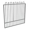 ProtectorAl 1201 - 1500 x 1500mm Monument Aluminium Garden Gate Loop and Spear with Mid Rail
