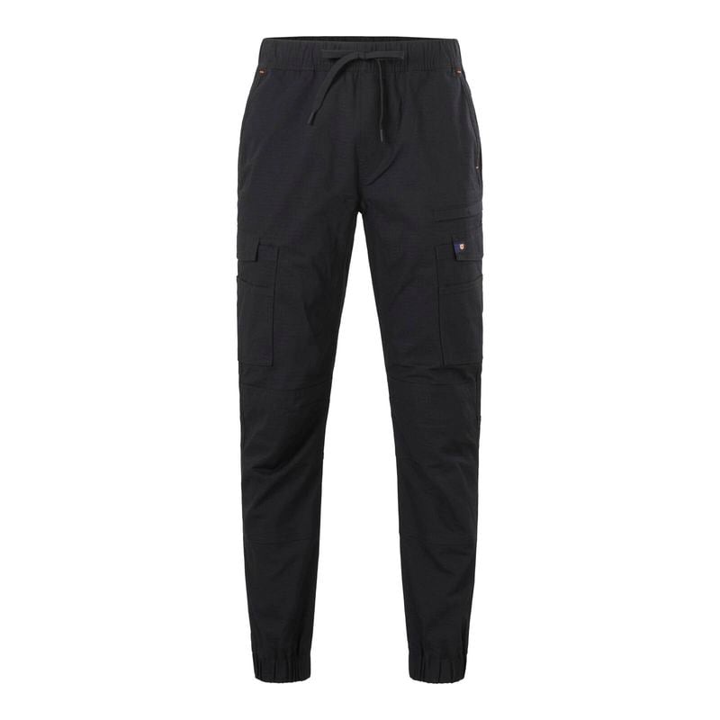 Size 82R Black Cuffed Ripstop Jogger