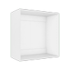 Lugna 768 x 750 x 380mm White Cabinet Shell