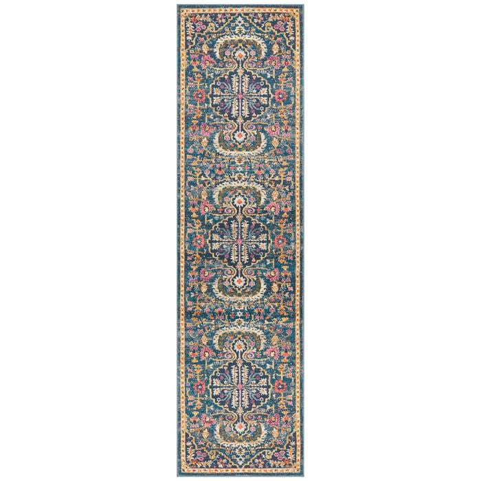 Garden 209 Navy 300x80 Rug