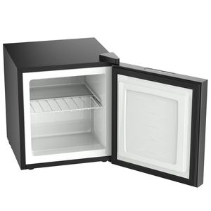 YOPOWER 32L Compact Upright Freezer Black