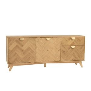 Modern Furniture LOFTUS Sideboard Buffet 180cm - Oak