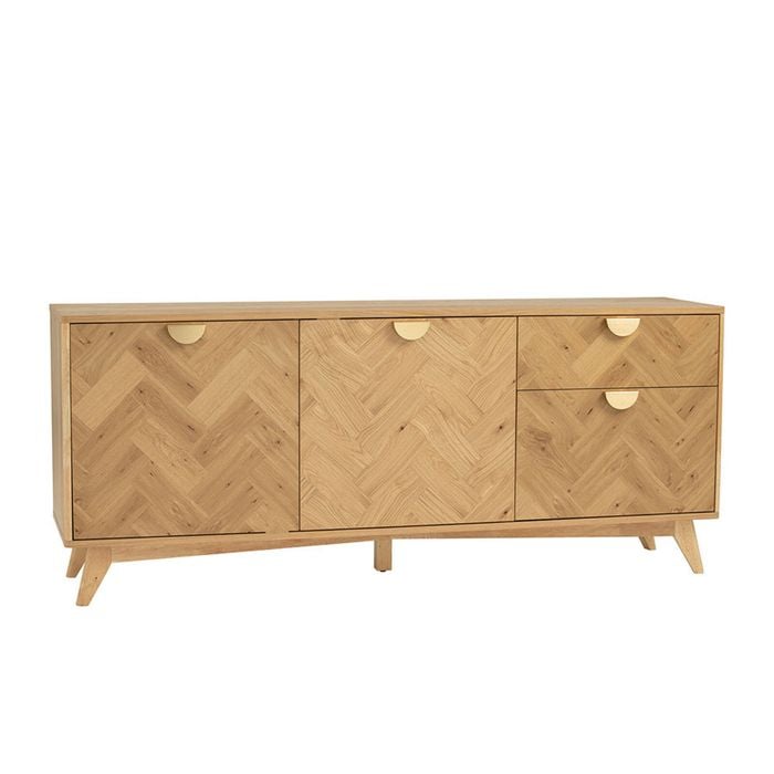 Modern Furniture LOFTUS Sideboard Buffet 180cm - Oak