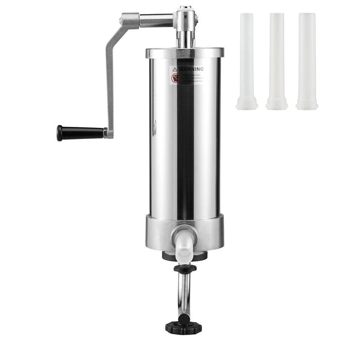 VEVOR Sausage Stuffer 3L Capacity Homemade Maker Stainless Steel