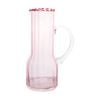 Lvd Poppy Water Glass Jug Home/kitchen Tableware Decor 21x14.12.5cm Pink