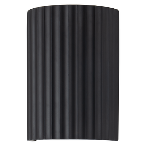 Brilliant Black Vierra Wall Light