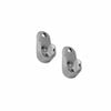Miles Nelson Oval Rail Tube End Support - Suitable For 15mm Towel Rail
