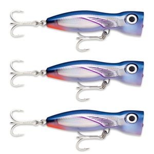 3x Rapala 17cm X Rap Magnum Xplode Topwater Heavy Duty Fish Lures - Fly Fish UV