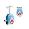 Costway Kids Scooter Suitcase Ride On Hardcase W/luminous Wheels