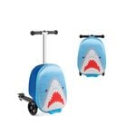 Costway Kids Scooter Suitcase Ride On Hardcase w/Luminous Wheels