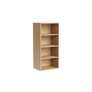 Kaboodle 500-599mm Honey Oak Customisable Deep Med Pantry Open Shelf