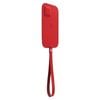 Apple Iphone 12 Pro Max Leather Sleeve With Magsafe - Scarlet