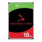 Seagate IronWolf Pro 18TB 3.5" SATA NAS Hard Drive - 550 Workload Rate Limit [ST18000NT001]
