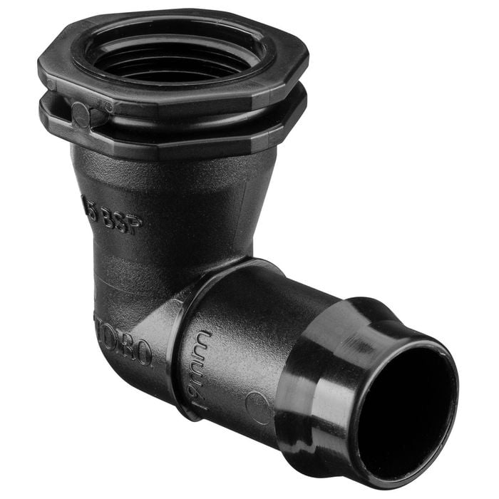 Toro 19 x 15mm BSP Female Poly Threaded Elbow - Single - Bunnings Australia